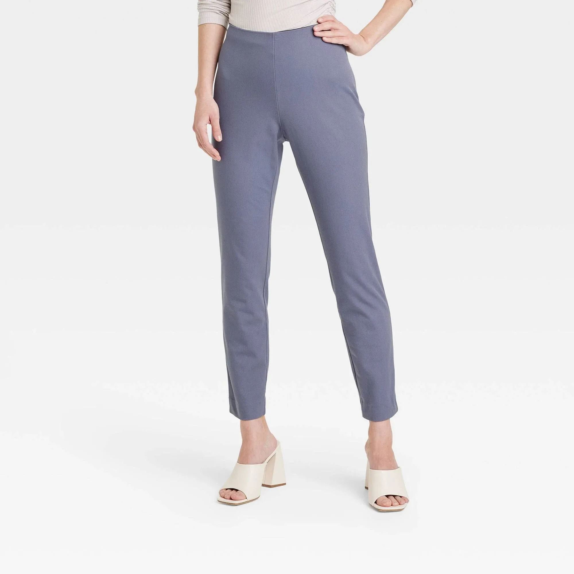 A New Day Women's High-Rise Slim Fit Ankle Pants