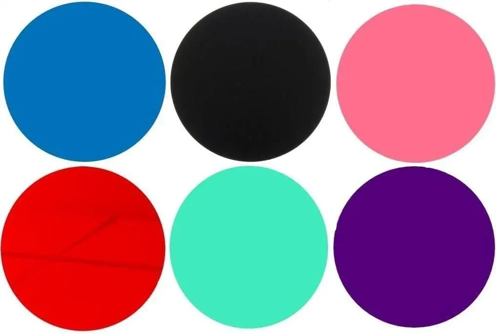 40 Laser Cut Color Acrylic Blank Round Discs with Hole Smooth Edge Plexiglass Circles 1/8 inch DIY Crafts Keychains Pendants Jewelry Gift