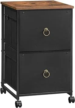 HOOBRO 2 Drawer Mobile File Cabinet