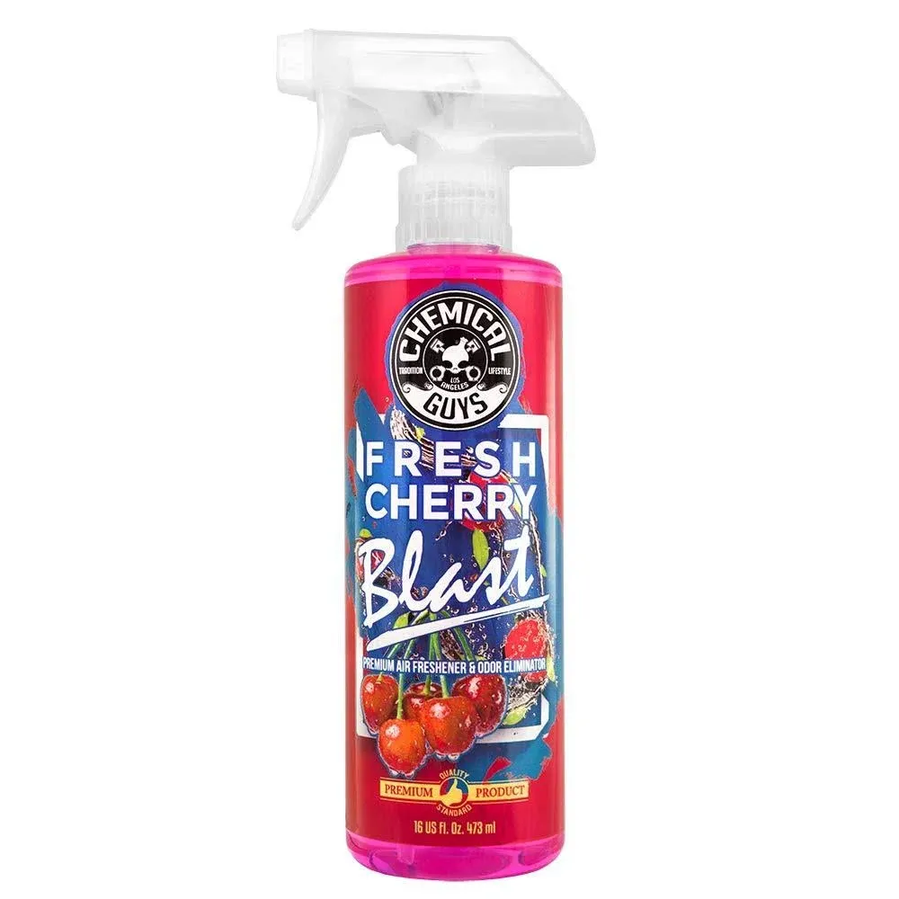 Chemical Guys AIR22816 - Fresh Cherry Blast Air Freshener & Odor Eliminator - 16oz