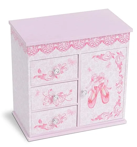 JewelKeeper Ballerina Musical Jewelry Box