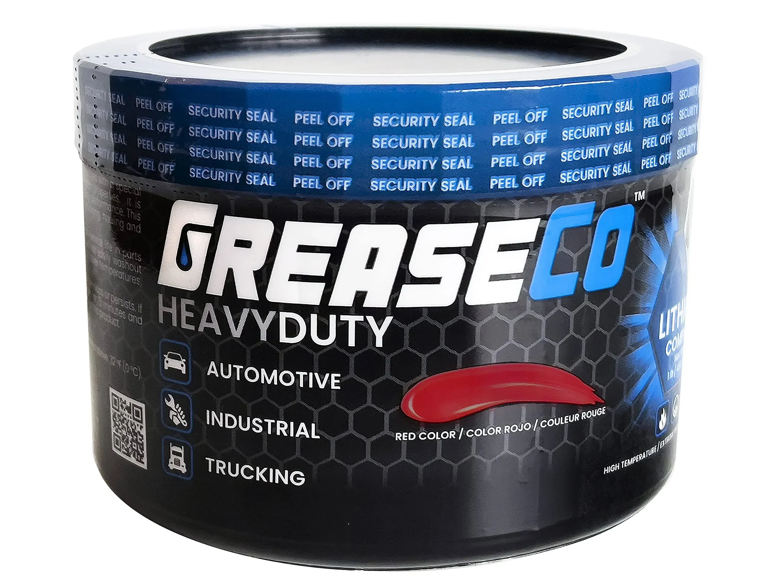 GREASECO Wheel Bearing Grease Red and Tacky Automotive Lubricant Tub Jar | Car ...