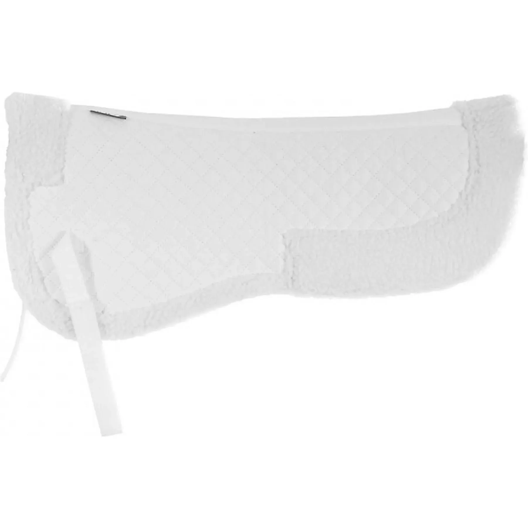 Horze Fur Half Pad - White