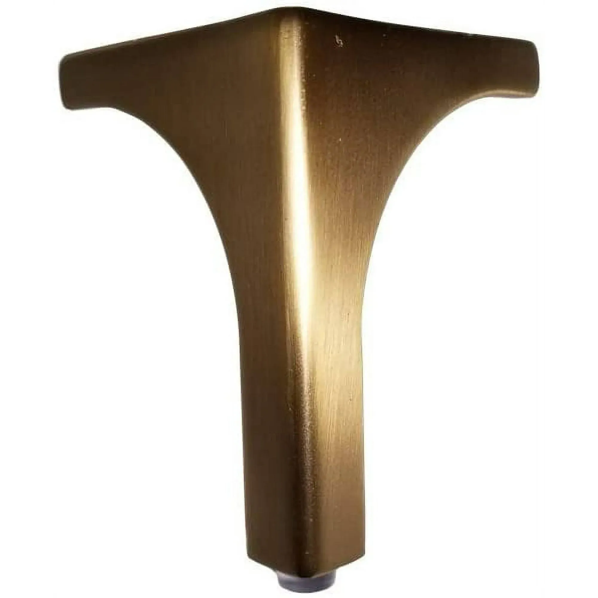 Bingltd - 4 1/2" Brushed Gold Metal Sofa Legs - Set of 4 (ML-45T-BG)