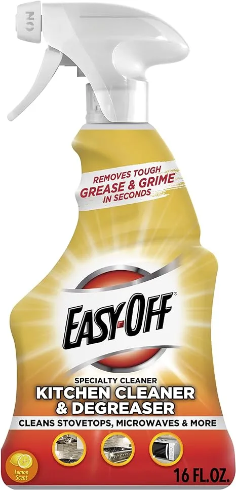 Easy-Off Cleaner & Degreaser, Kitchen, Lemon Scent - 16 fl oz