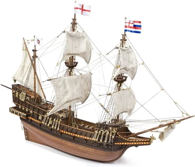 Occre 12003 - HMS Golden Hind - Wooden Model Ship Kit, Scale 1:85