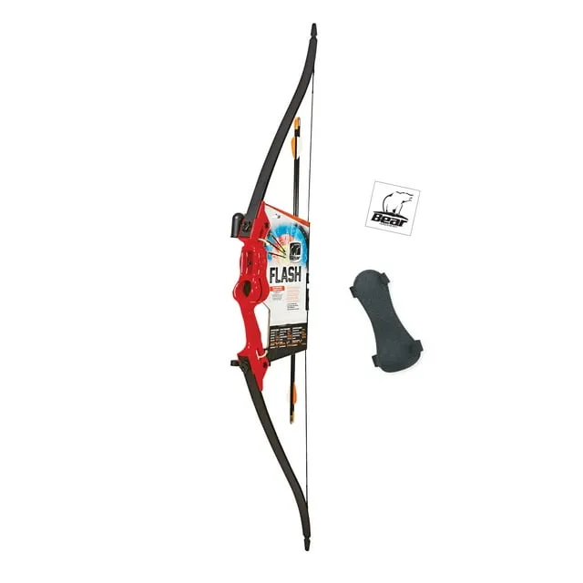 Bear Archery Flash Recurve Bow Package for Youth