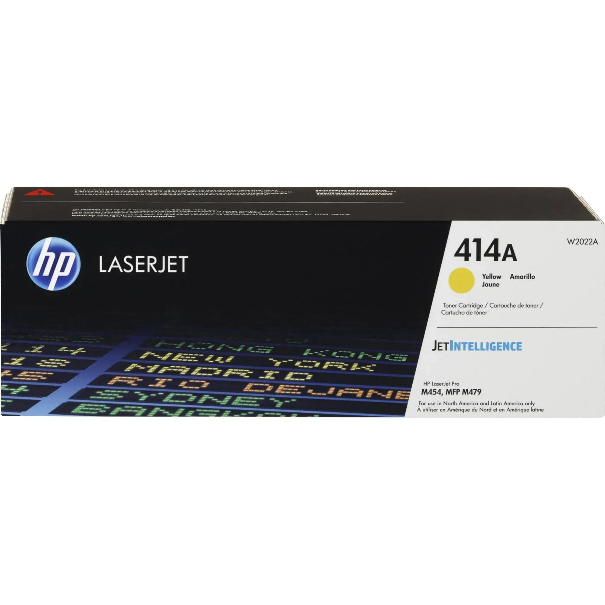 HP 414A (W2022A) Yellow Original LaserJet Toner Cartridge