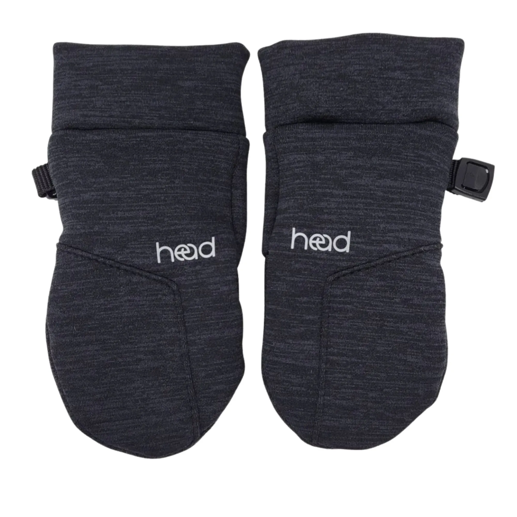 HEAD Kids Touchscreen Running Mittens Dark Gray Size XS (Ages 2-4) NEW W/Tags