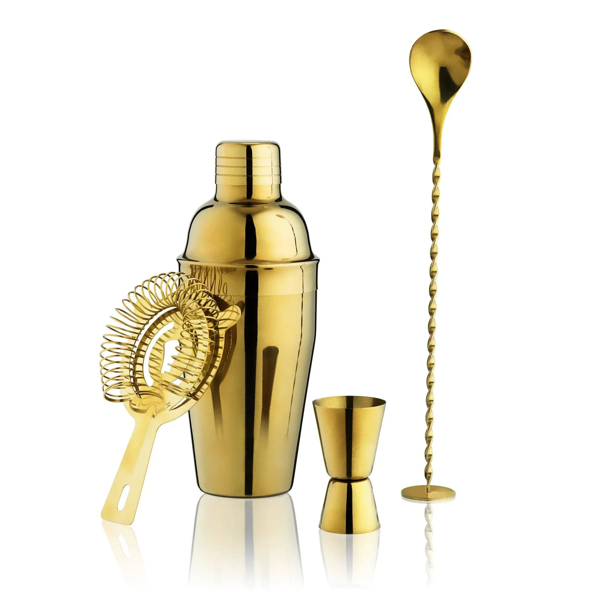 True Gold Barware Set