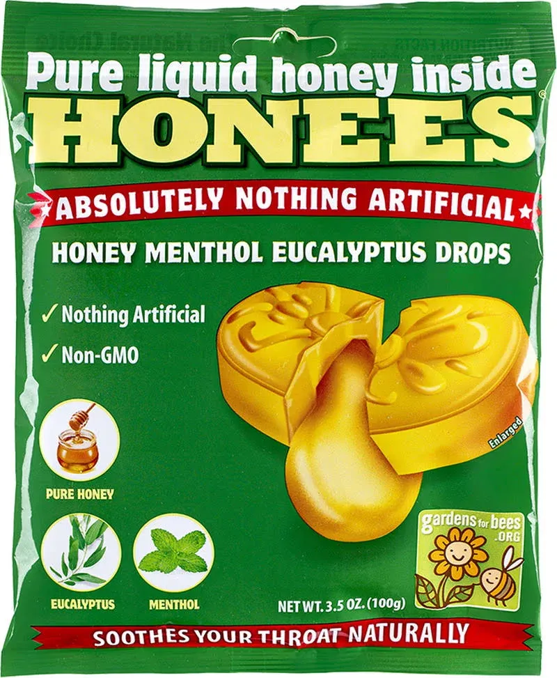 Ambrosoli Honees Cough Drops Original Menthol 20 Count