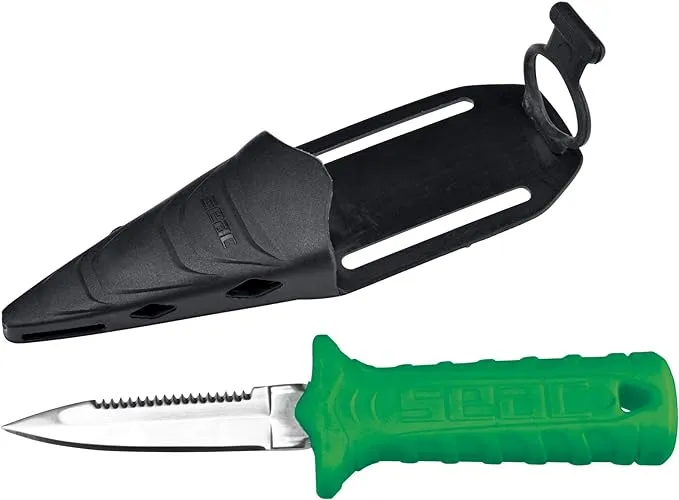 Seac Samurai Dive Knife Green