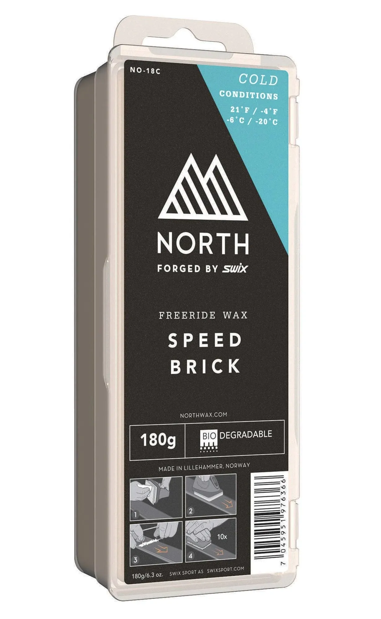 North Speed Brick Cold Wax - 180g