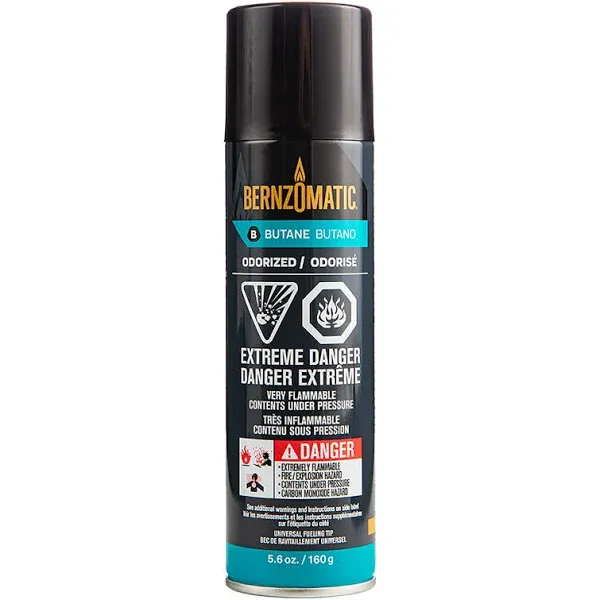 Bernzomatic 5.5oz Butane Cylinder