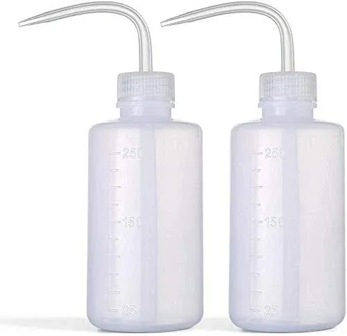 Hatonseyan Wash Bottles - 2pcs 250ml Safety Wash Bottle Watering Tools, Economy ...