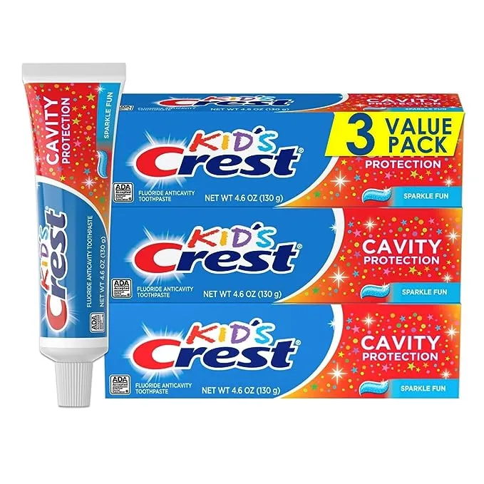 Crest Cavity Protection Kids Toothpaste Sparkle Fun