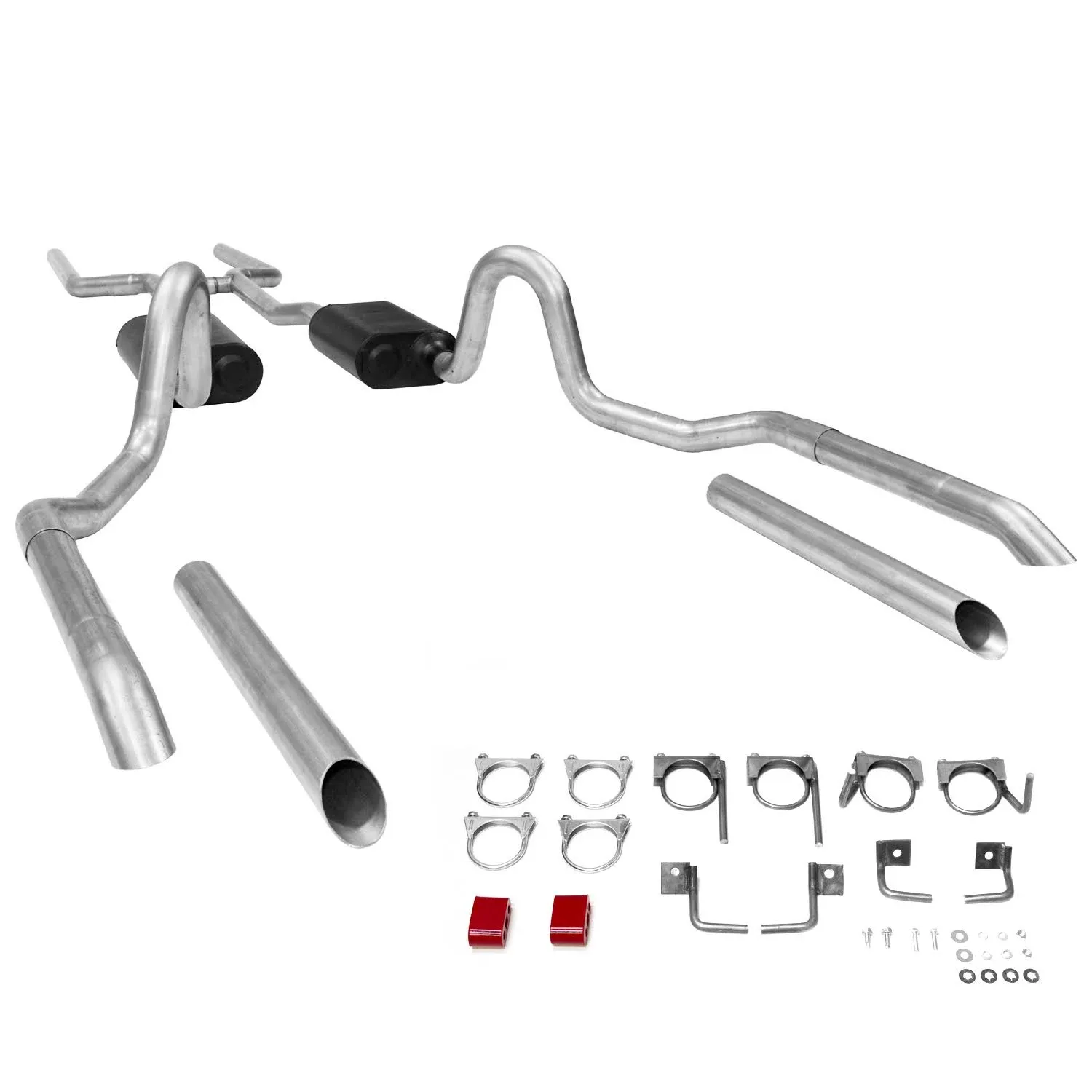 Flowmaster 17119: 17119 American Thunder Header-Back Exhaust System for 1964-1972 GM A-Body w/V8 Engine - JEGS