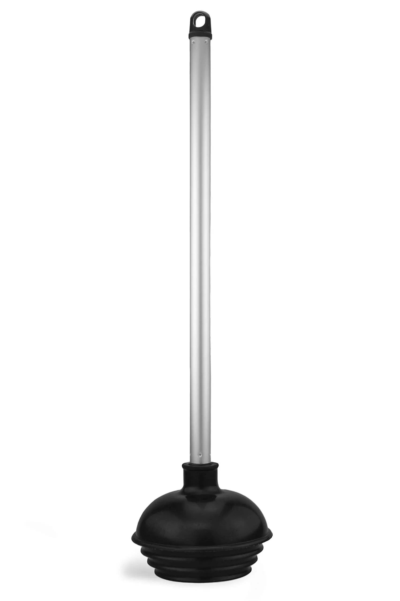 Neiko 60170A Toilet Plunger with Patented All-Angle Design, 2-Pack, Heavy Duty, Aluminum