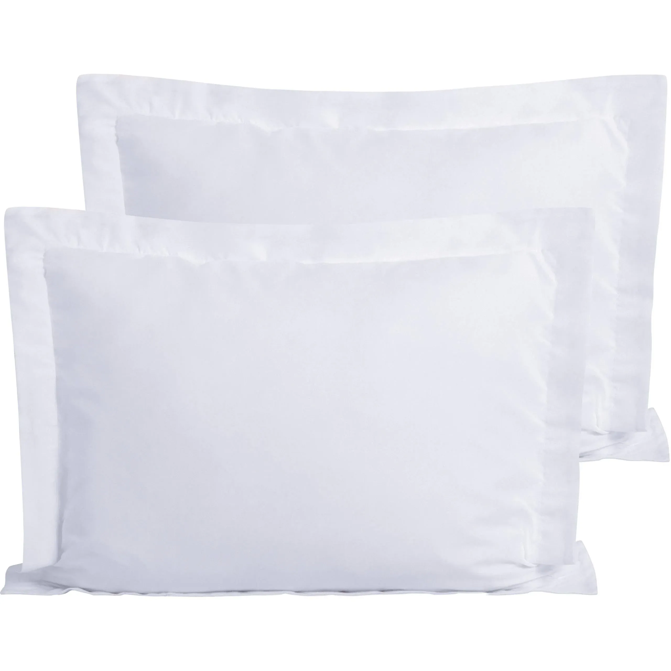 Microfiber Queen Pillow Shams Set Of 2 Fade Wrinkle And Shrinkage Resistant Soft