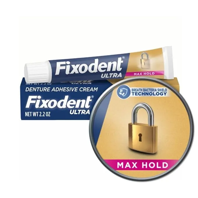 Fixodent Ultra Max Hold Denture Adhesive