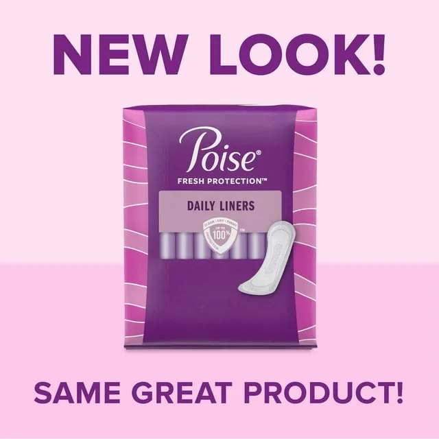 Poise Daily Incontinence Panty Liners