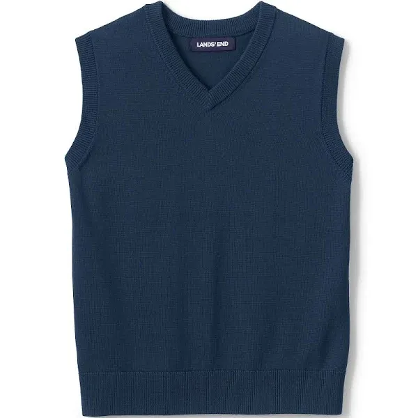 Kids 4-20 Lands' End School Uniform Sweater Vest