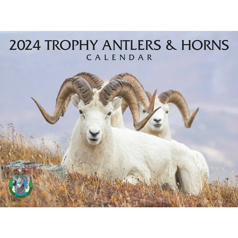 2024 Trophy Antlers & Horns Calendar