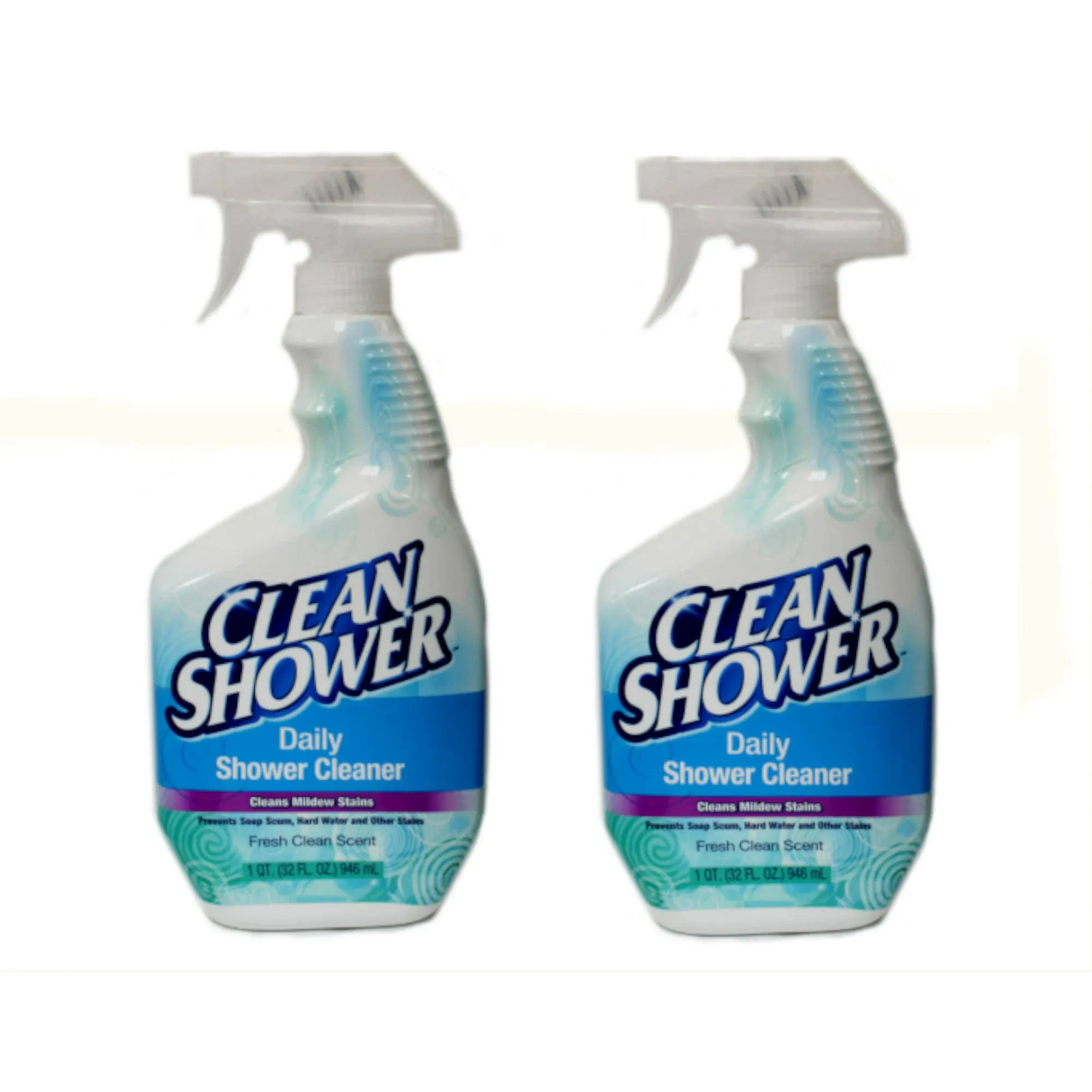 2 Pk. Scrub Free Clean & Daily Shower Cleaner 32 fl oz (64 fl oz total)