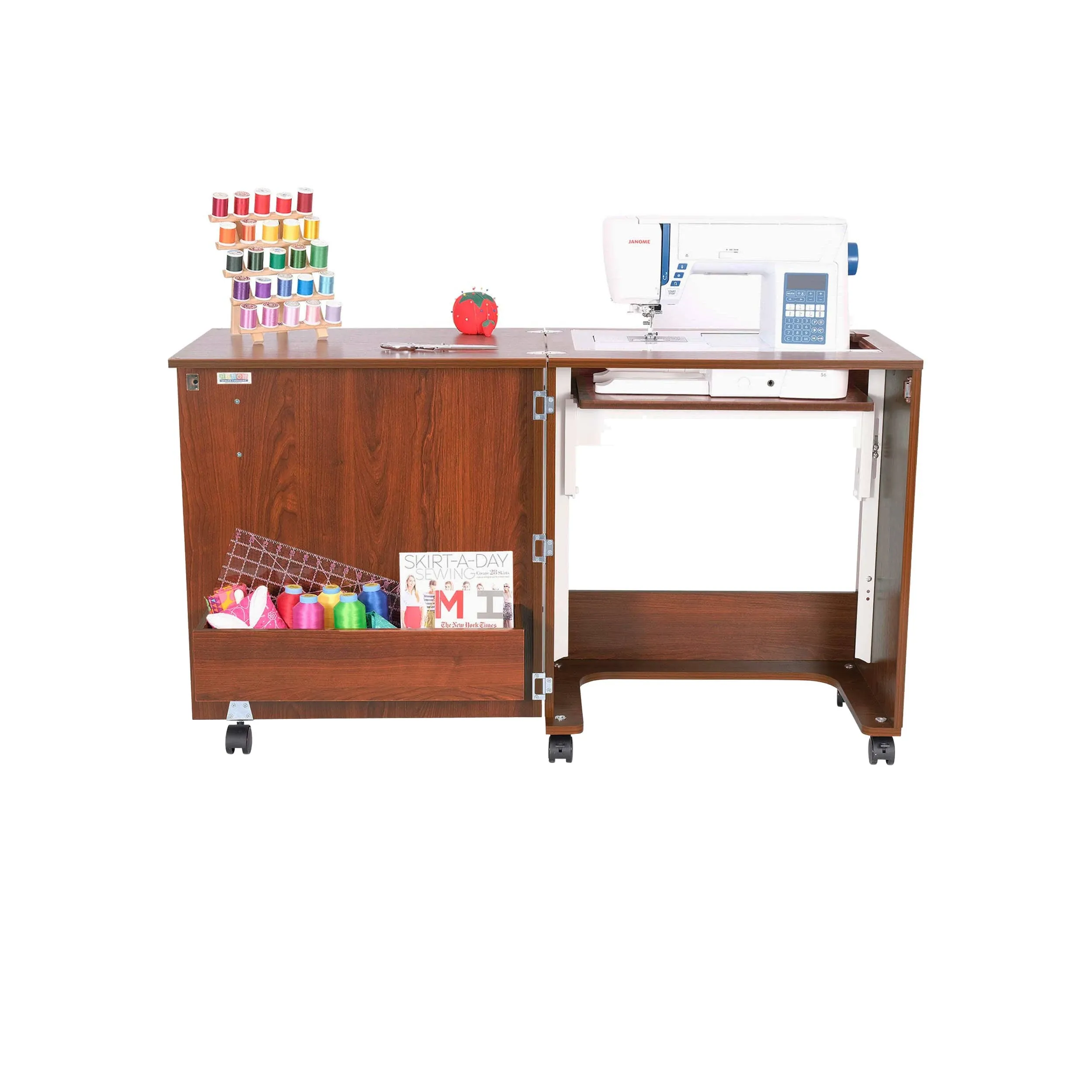 Arrow Judy Sewing Cabinet - Teak