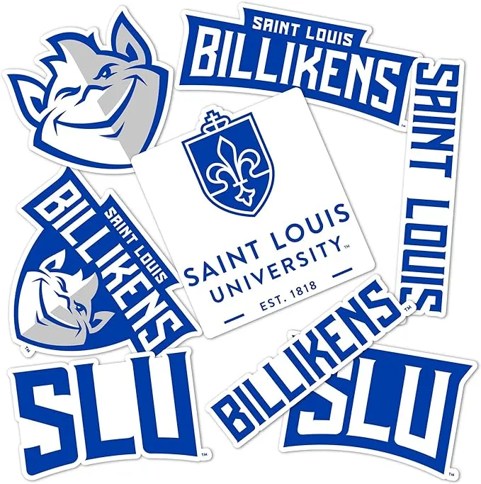 Saint Louis University SLU Billikens NCAA Sticker Vinyl Decal Laptop Water Bottle ...