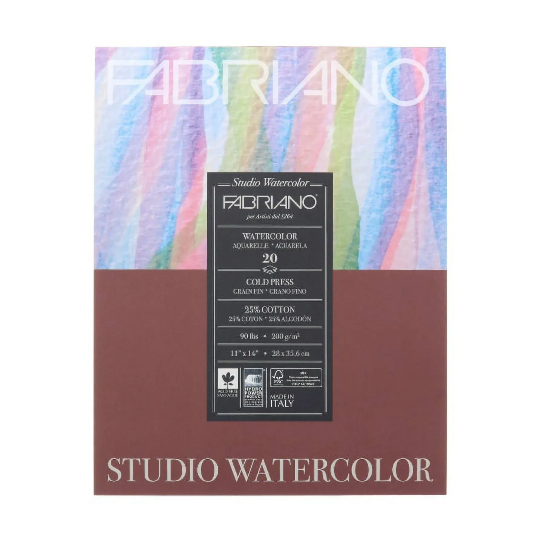 Fabriano Studio Watercolor Pads