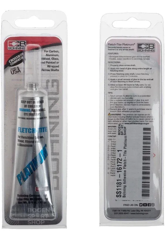 Bohning Fletch-Tite Platinum Adhesive