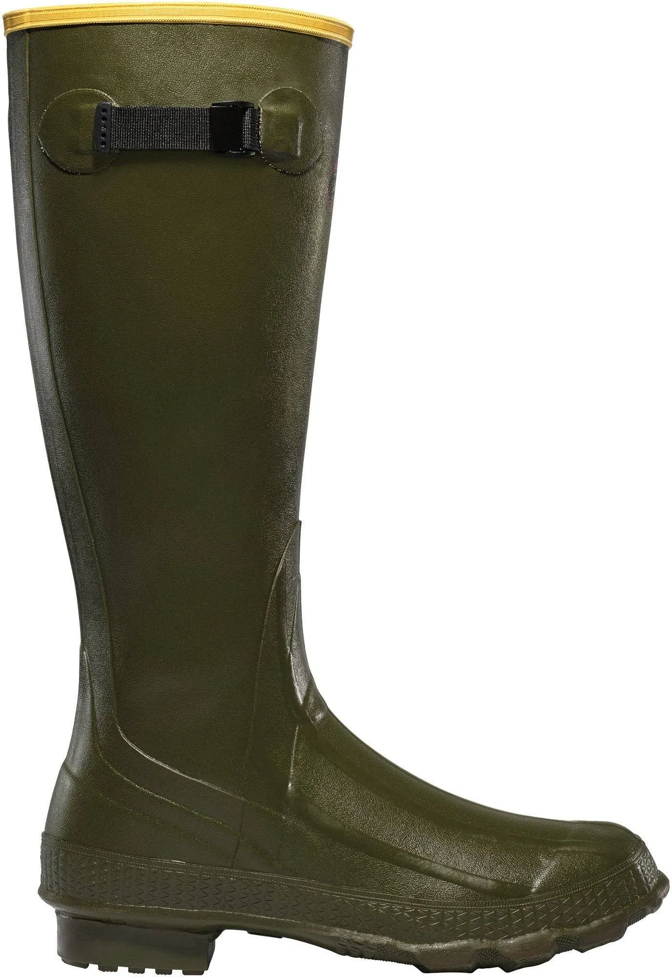 LaCrosse Grange Hunting Boots for Men Featuring Waterproof Rubber, Slip-Resistant Design, Eva Footbed, and Adjustable Fit Strap