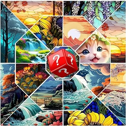 Fotasmua 12 Pack Flower Diamond Painting Kits, 5D Diamond Art Kits for Adults ...