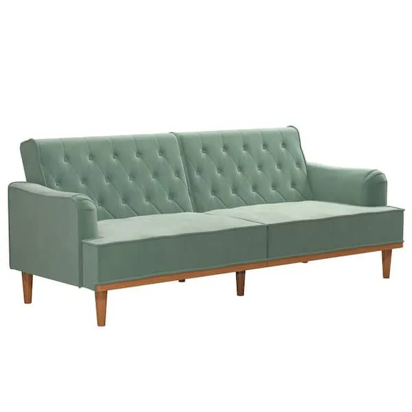 Mr. Kate Stella Vintage Convertible Sofa Bed Futon