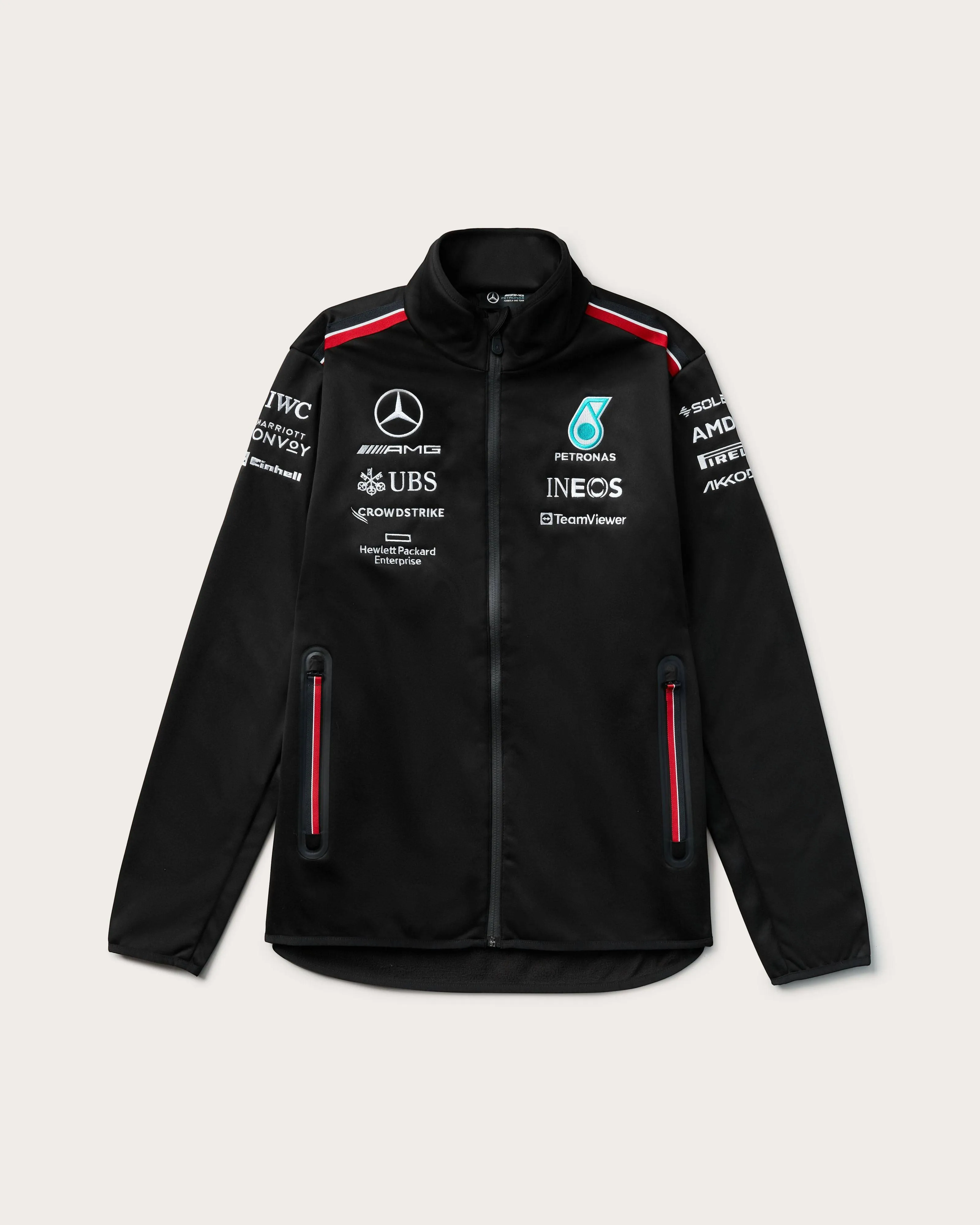 Mercedes AMG Petronas F1 2023 Men's Team Softshell Jacket