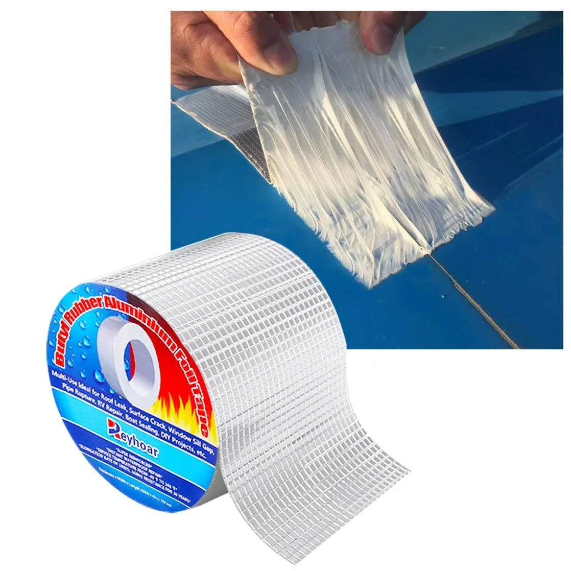 Reyhoar Professional Super Waterproof Tape, Aluminum Butyl