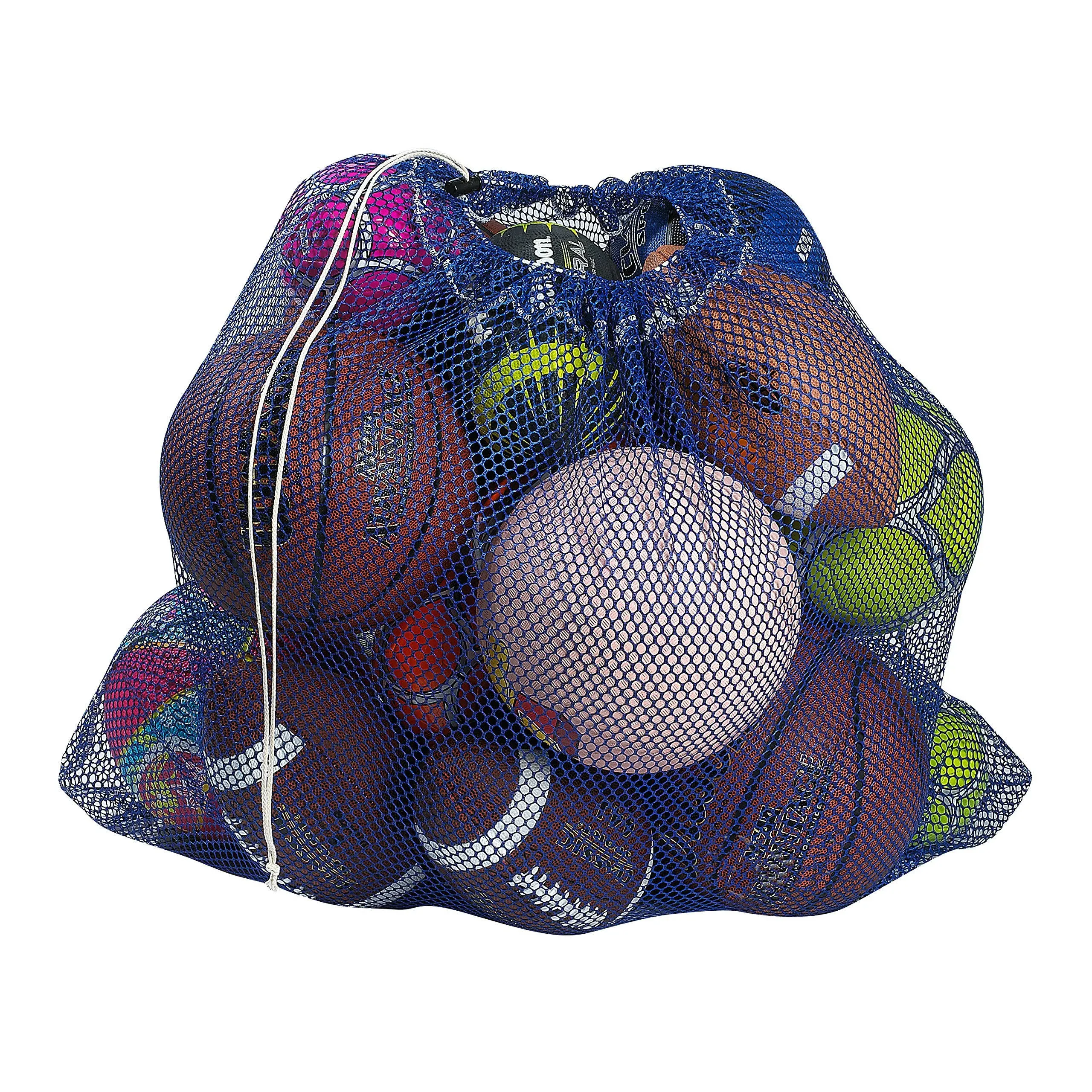 Mesh Equipment Bag, Keep your Sporting Gear Easily Organized, Drawstring Closure