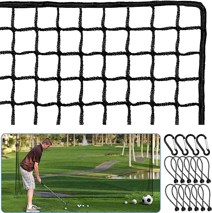 Amazgolf Golf Net, Sports Practice Barrier Net, Heavy Duty Ball Hitting 10*10Ft