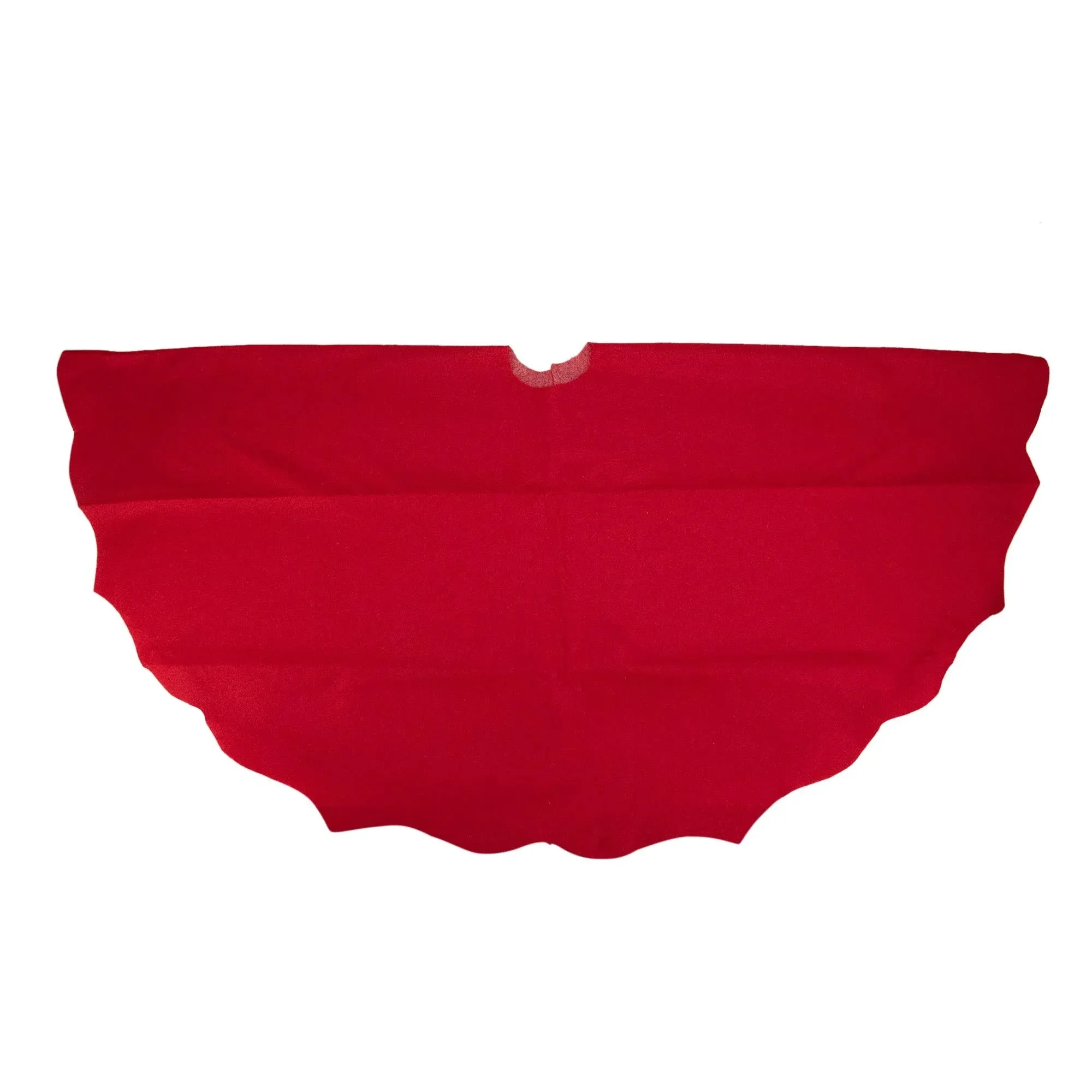 Northlight Scalloped Edge Christmas Tree Skirt