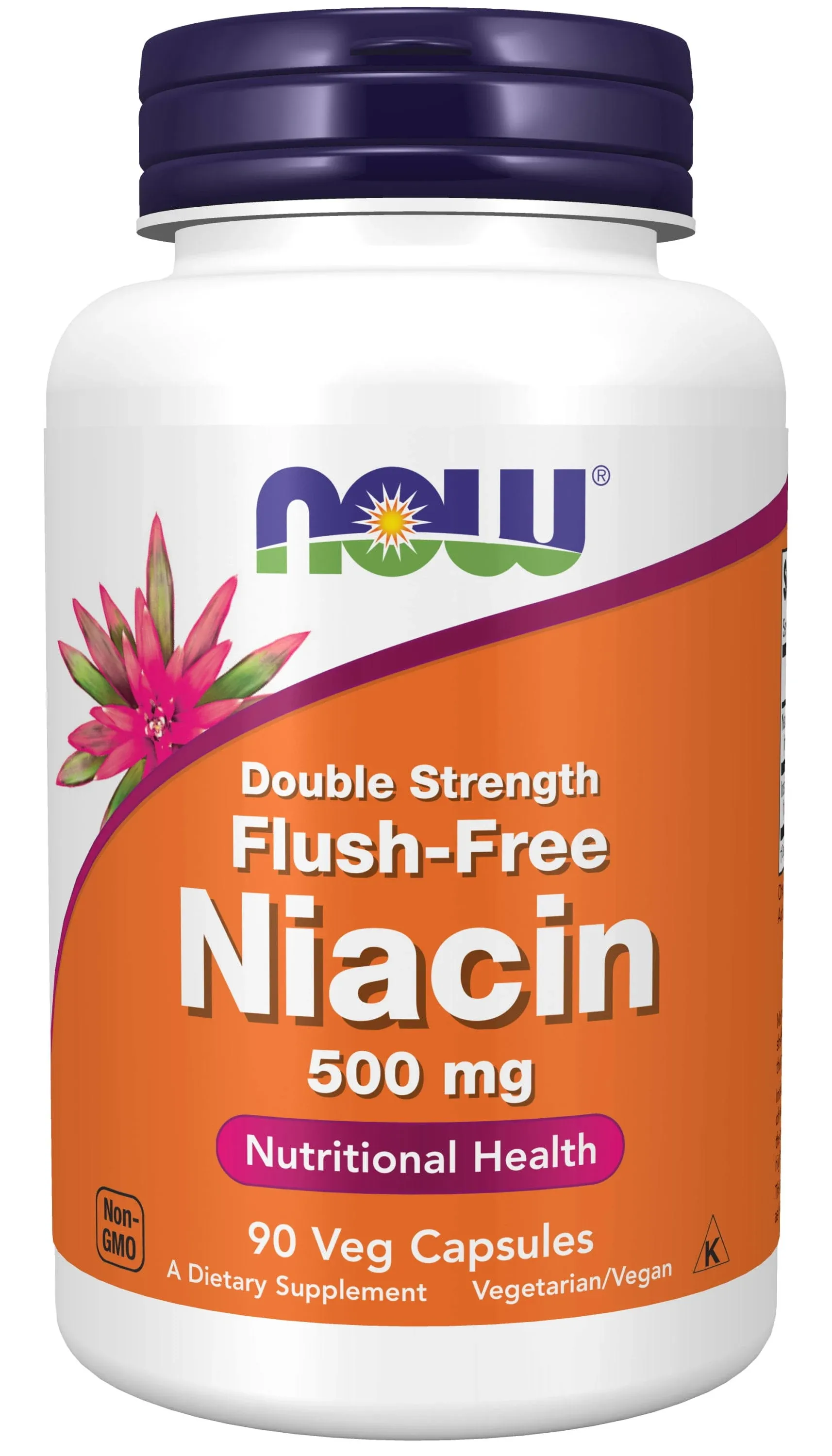 Now - Niacin 500 mg - 100 Capsules
