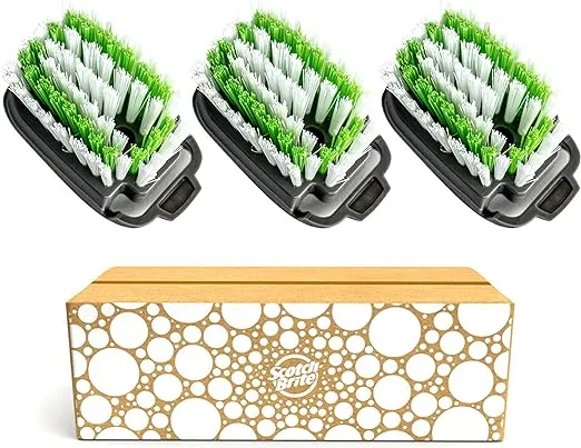 Scotch-Brite Advanced Soap Control Dishwand Brush Refill 3 Pack