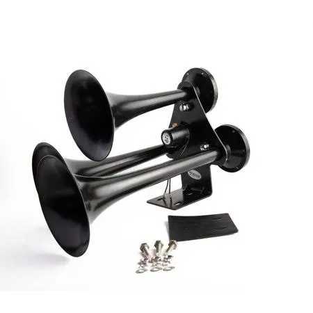 AIR TRAIN HORN 12V THREE TRUMPET FOR CARS, SUV AND TRUCKS LOUD VIKING HORNS