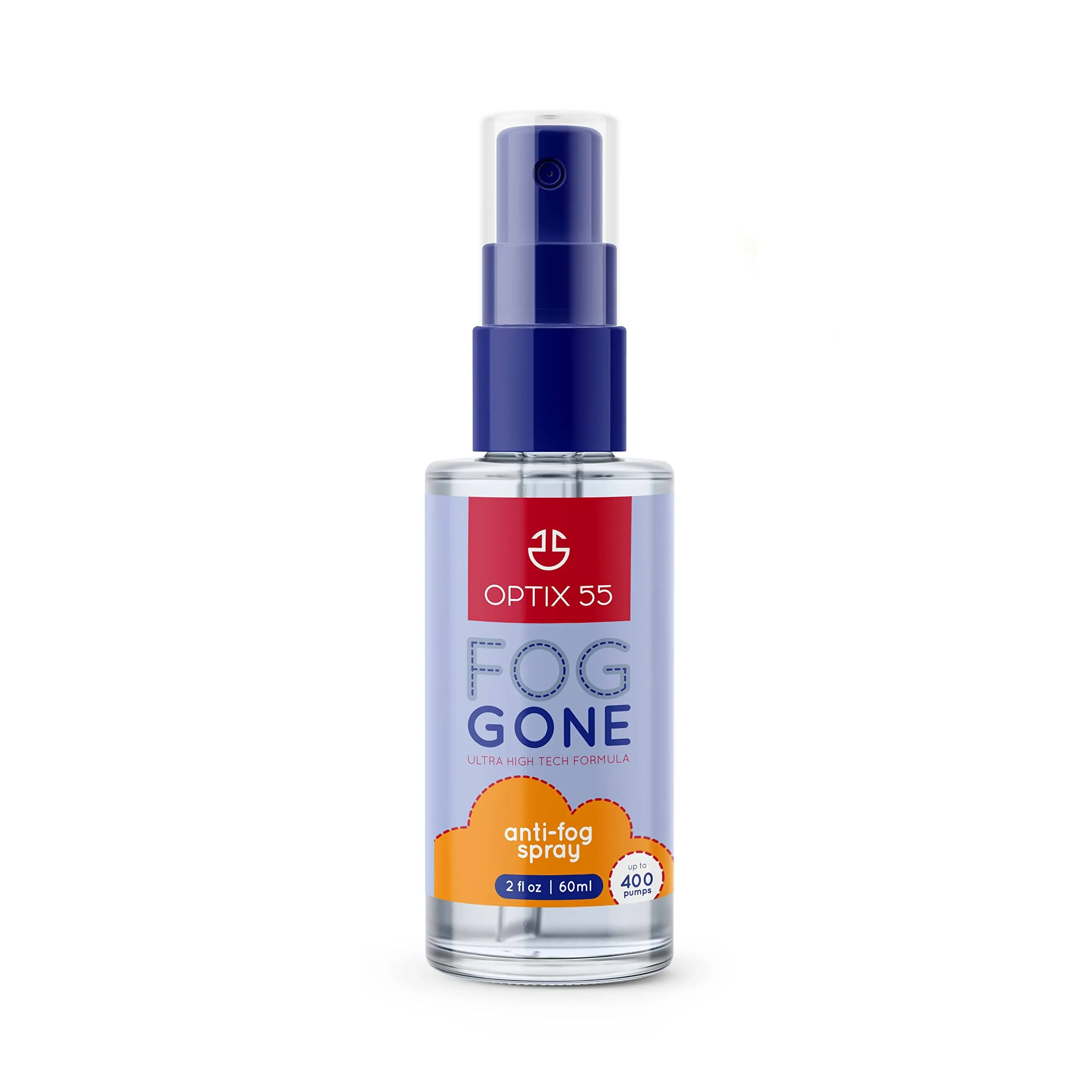 Optix-55 Anti-Fog-Spray for Glasses with Non AR Lenses Long-Lasting-S<wbr/>olution