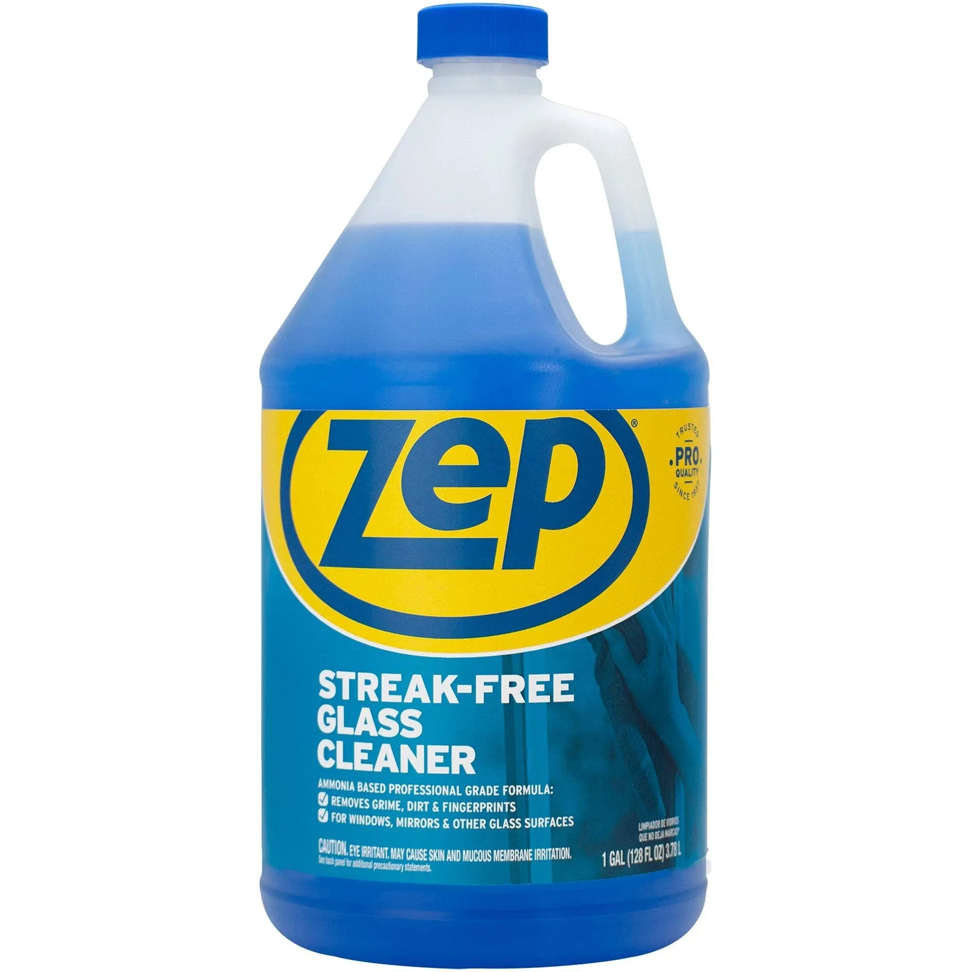 Zep Commercial - Streak-Free Glass Cleaner, Pleasant Scent, 1 gal Bottle ZU1120128 (DMi EA