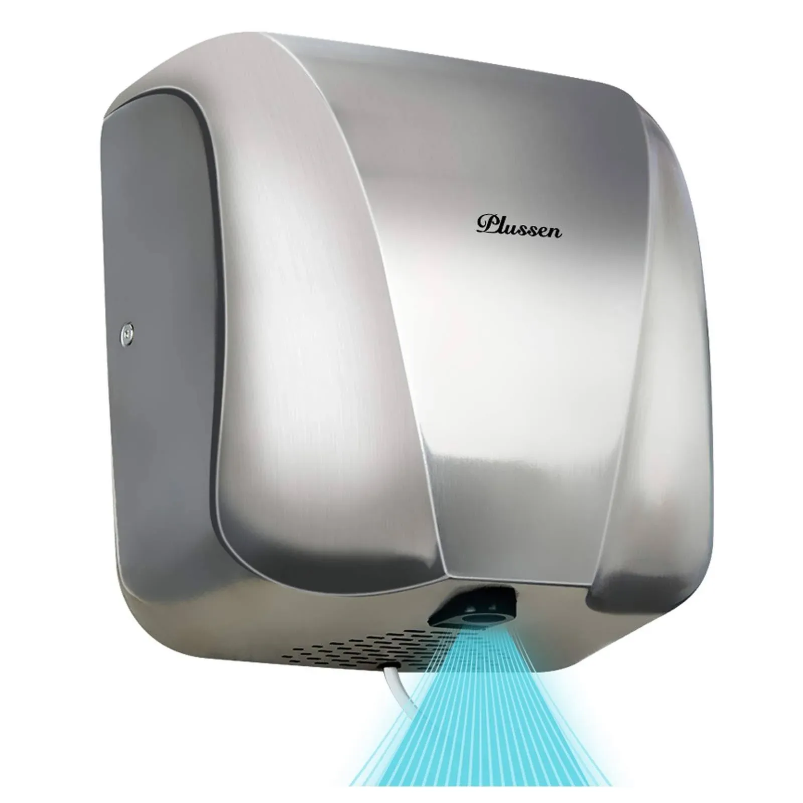 PLUSSEN Automatic Commercial Hand Dryers for Bathrooms Commercial 1800W Heavy ...