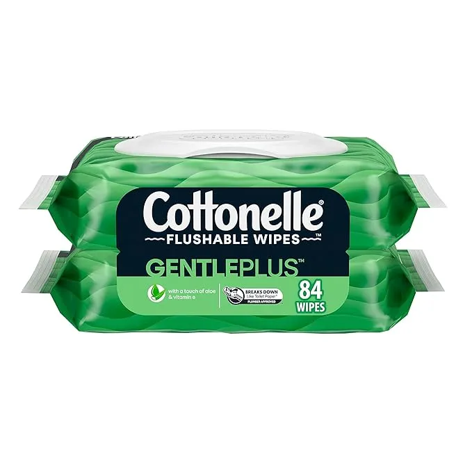 Cottonelle GentlePlus Flushable Wet Wipes