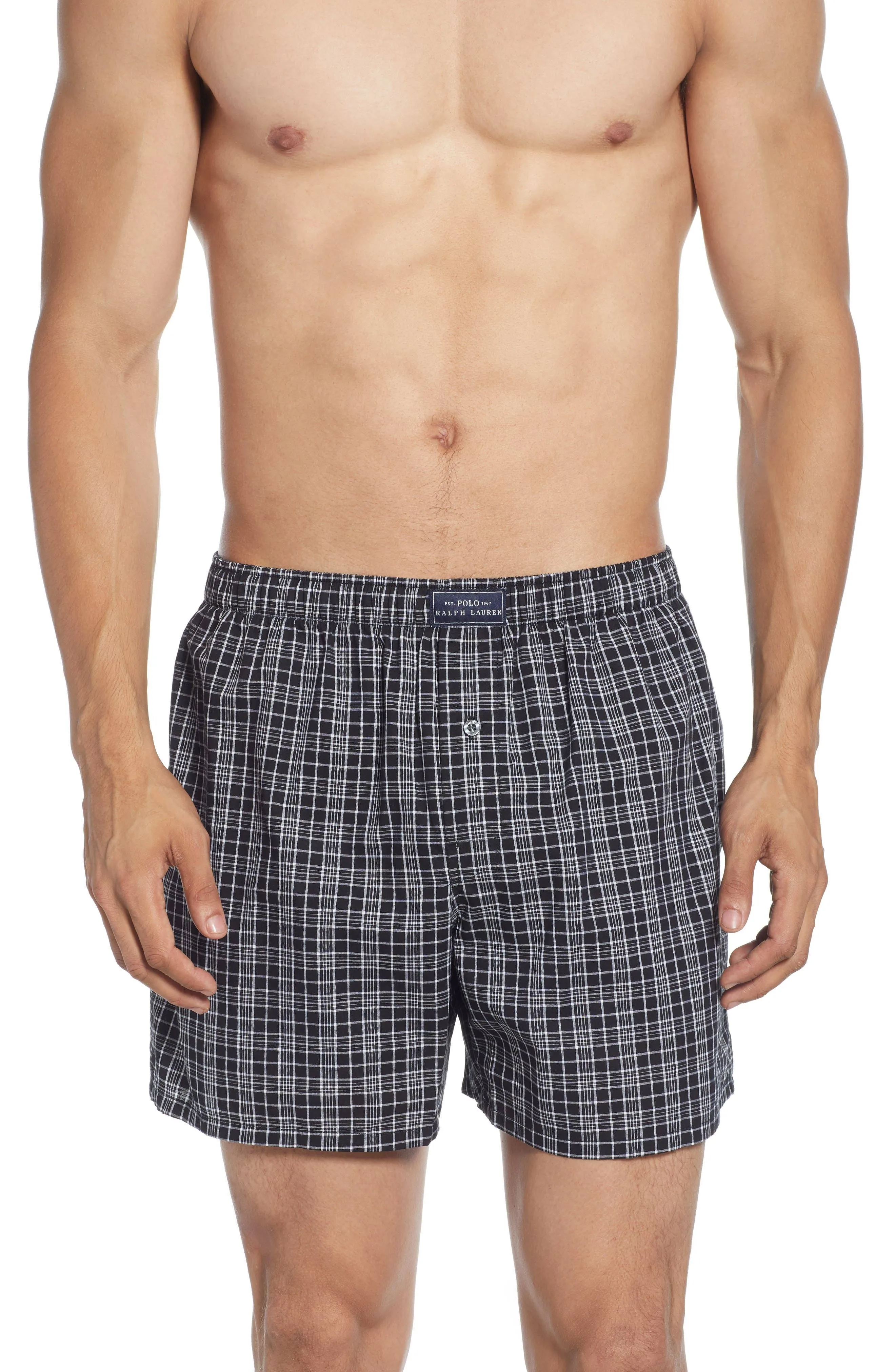 Polo Ralph Lauren Men's Patterned Woven Boxers - Smith Plaid