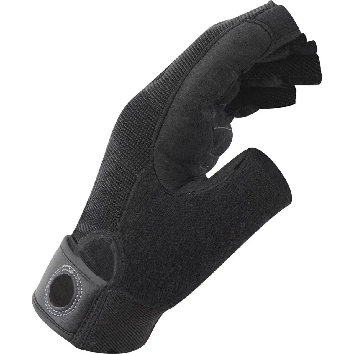 Black Diamond Crag Half-Finger Climbing Glove, Black, XL