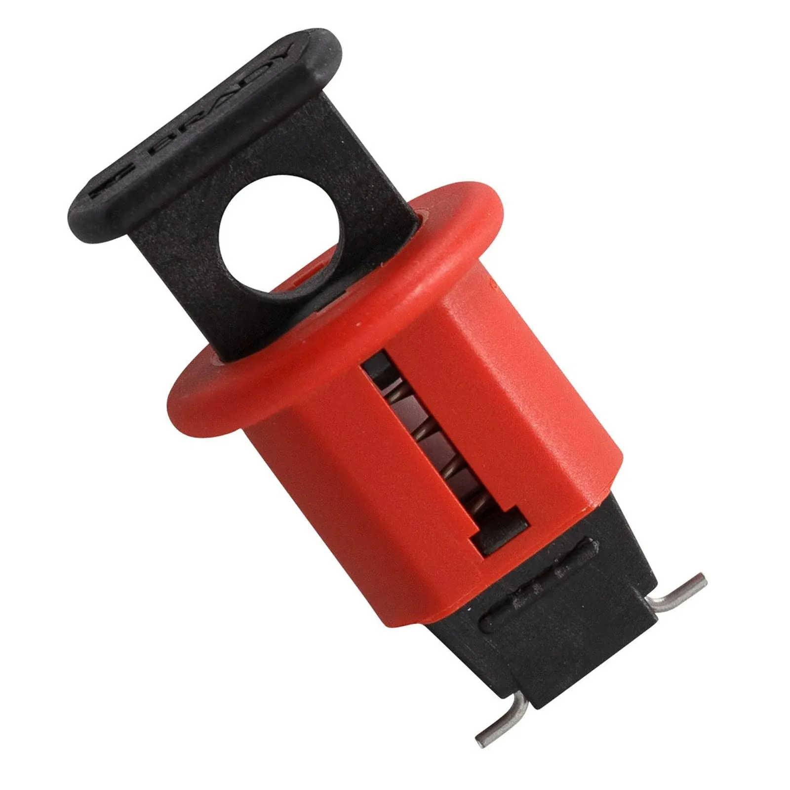 Brady 90844 Miniature Circuit Breaker Lockout - Pin Out Standard - Red